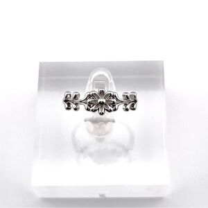 STERLING Silver Flower Ring